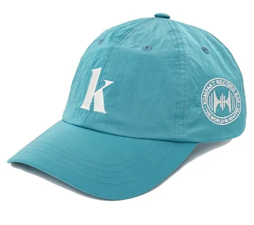 KOMPAKT RECORD BAR / (Turquoise)Cap Curved "K" Nylon