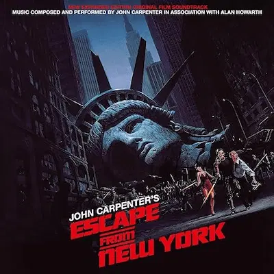 JOHN CARPENTER / ジョン・カーペンター / ESCAPE FROM NEW YORK(Red Vinyl)