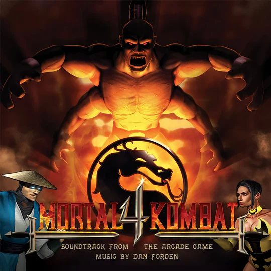 DAN FORD / ダン・フォード / MORTAL KOMBAT 4 - VINYL SOUNDTRACK CLEAR YELLOW ORANGE (LP)