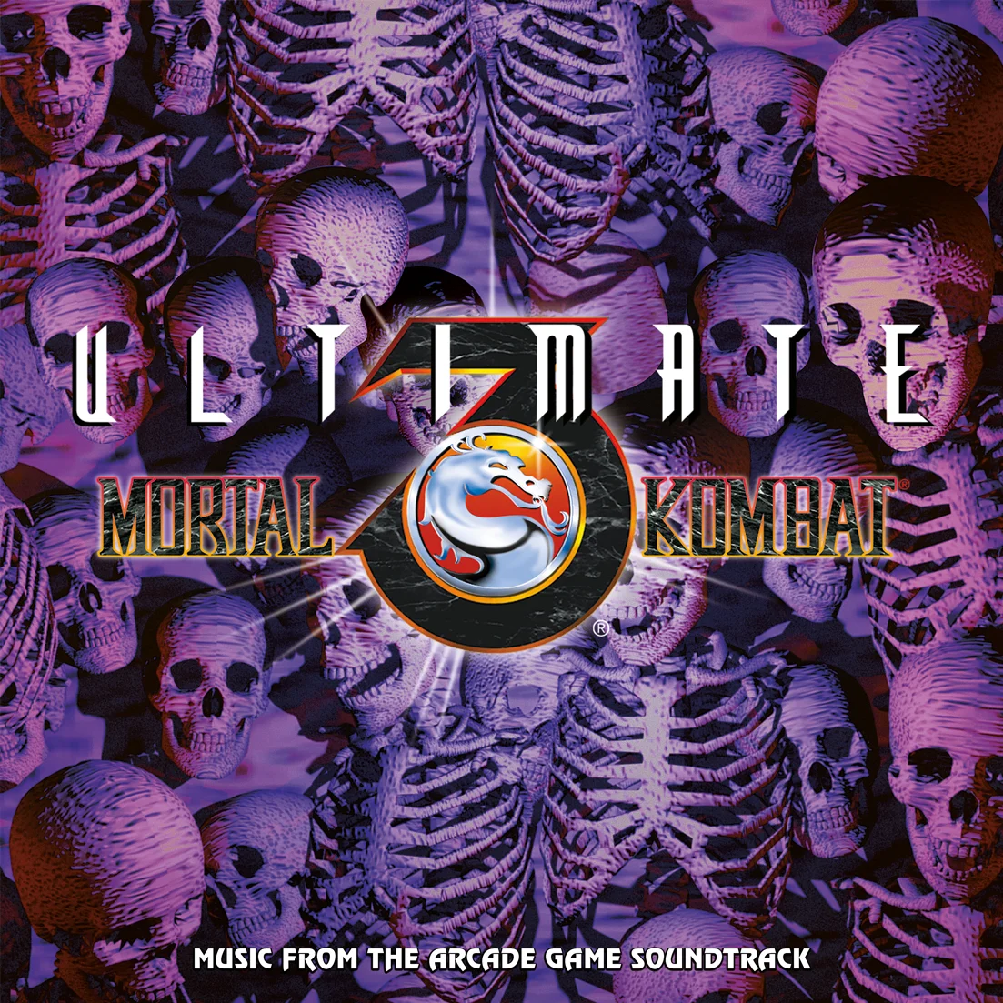 DAN FORDEN / ULTIMATE MORTAL KOMBAT 3 - VINYL SOUNDTRACK CLEAR PURPLE WHITE (LP)
