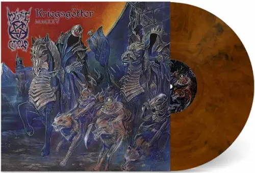 MYSTIC CIRCLE / ミスティック・サークル / KRIEGSGOTTER MMXXV (DARK ORANGE MARBLED VINYL)