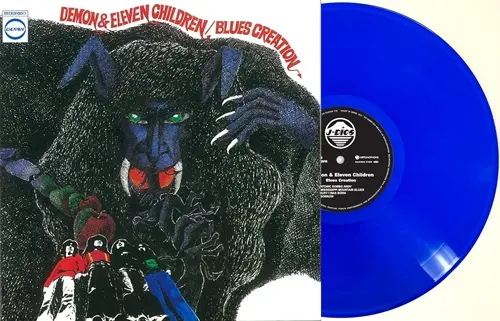 BLUES CREATION / ブルース・クリエイション / 悪魔と11人の子供達（LP Clear Deep Blue Vinyl）