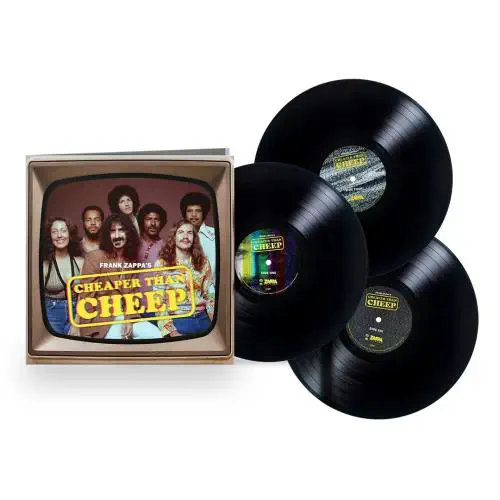 FRANK ZAPPA (& THE MOTHERS OF INVENTION) / フランク・ザッパ / CHEAPER THAN CHEEP (3LP)