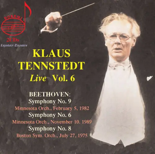KLAUS TENNSTEDT / クラウス・テンシュテット / LIVE VOL.6 - BEETHOVEN:SYMPHONIES NOS.9,6&8