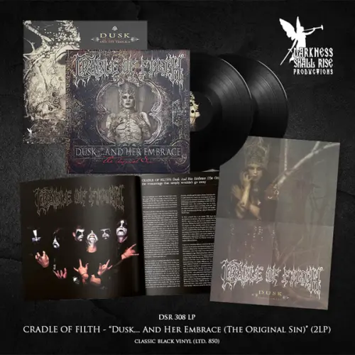 CRADLE OF FILTH / クレイドル・オブ・フィルス / DUSK AND HER EMBRACE (THE ORIGINAL SIN) (BLACK VINYL)