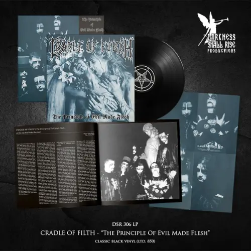 CRADLE OF FILTH / クレイドル・オブ・フィルス / THE PRINCIPLE OF EVIL MADE FLESH (BLACK VINYL)