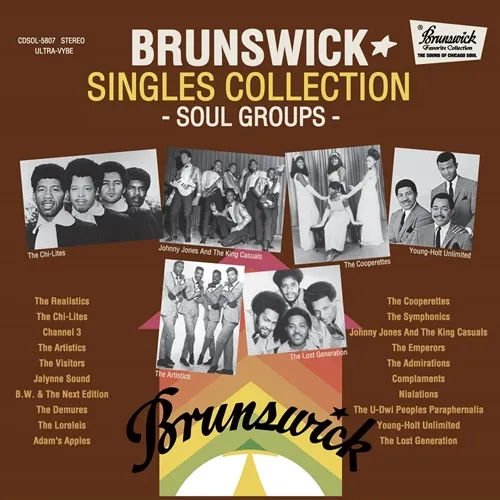 V.A. (BRUNSWICK SINGLES COLLECTION) / ブランズウィック･シングルズ･コレクション - グループ編 / BRUNSWICK SINGLES COLLECTION - SOUL GROUPS -