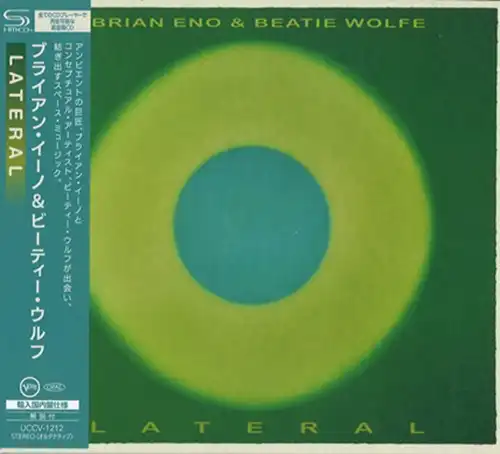 BRIAN ENO & BEATIE WOLFE / ブライアン・イーノ&ビーティー・ウルフ / ラテラル（SHM-CD） / LATERAL