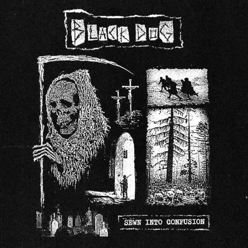 BLACK DOG (PUNK) / ブラック・ドッグ / SEWN INTO CONFUSION (7")