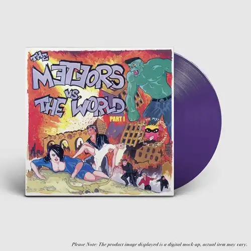 METEORS / メテオス / THE METEORS VS THE WORLD PART 1 (LP/COLOR VINYL)