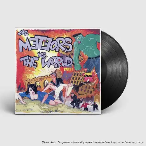 METEORS / メテオス / THE METEORS VS THE WORLD PART 1 (LP/BLACK VINYL)
