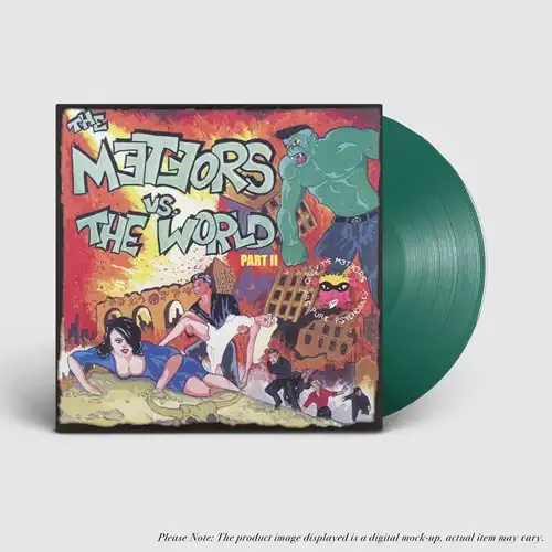 METEORS / メテオス / THE METEORS VS THE WORLD PART 2 (LP/COLOR VINYL)