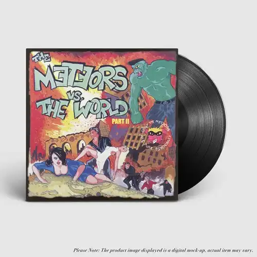 METEORS / メテオス / THE METEORS VS THE WORLD PART 2 (LP/BLACK VINYL)