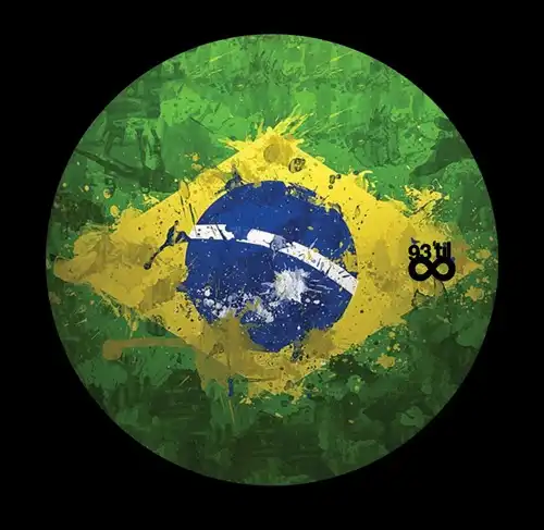 UNKNOWN (VIBEZ93) / BRASIL '25 EP [MARBLED TRANSPARENT VINYL]