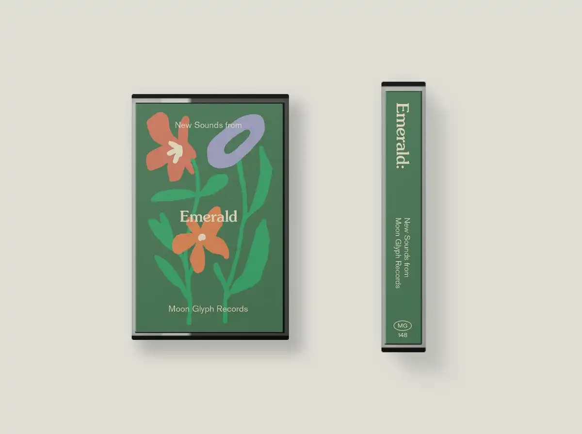 V.A. (NOISE / AVANT) / EMERALD: NEW SOUNDS FROM MOON GLYPH RECORDS [TAPE]