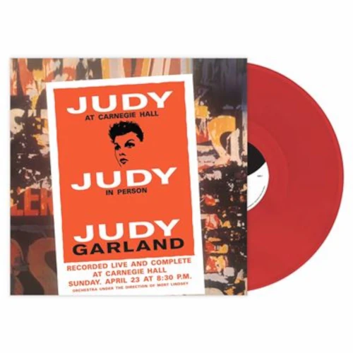 JUDY GARLAND / ジュディ・ガーランド / AT CARNEGIE HALL (LIMITED EDITION) (RED VINYL)