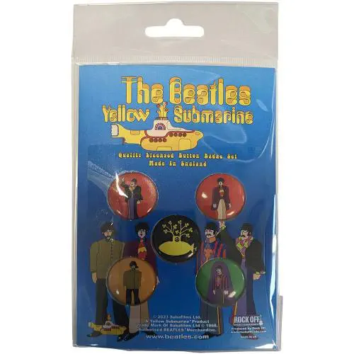 BEATLES / ビートルズ / BEATLES YELLOW SUBMARINE BUTTON BADGE PACK