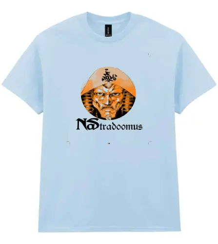 MF DOOM / NAS / NASTRADOOMUS (LIGHT BLUE) (L)
