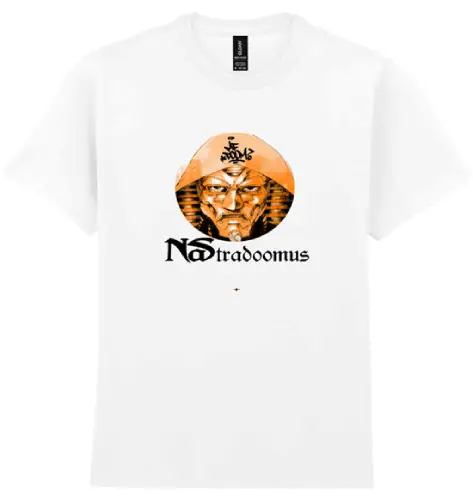 MF DOOM / NAS / NASTRADOOMUS (WHITE) (XXL)