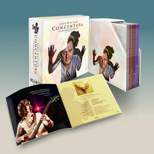 JOHN WETTON / ジョン・ウェットン / CONCENTUS II: THE JOHN WETTON LIVE COLLECTION VOLUME 2: 10CD BOX SET