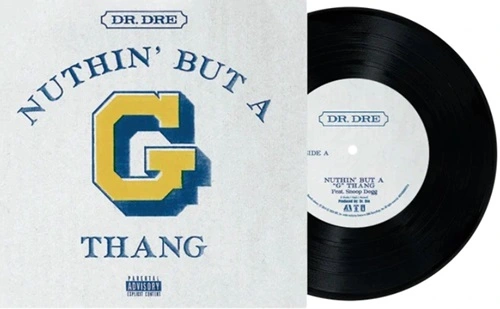 DR. DRE / ドクター・ドレー / NUTHIN` BUT A "G" THANG / DEEEZ NUUUTS (7inch)