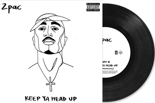 2PAC / トゥーパック / KEEP YA HEAD UP (7inch)
