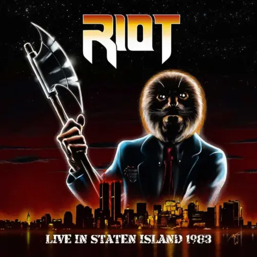 RIOT (RIOT V) / ライオット / LIVE IN STATEN ISLAND 1983 (BLACK VINYL)