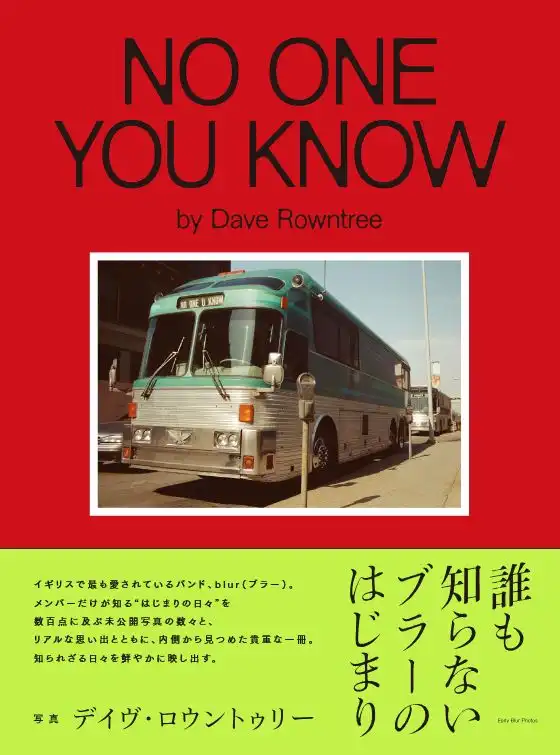 DAVE ROWNTREE / デイヴ・ロウントゥリー / NO ONE YOU KNOW: DAVE ROWNTREE'S EARLY BLUR PHOTOS