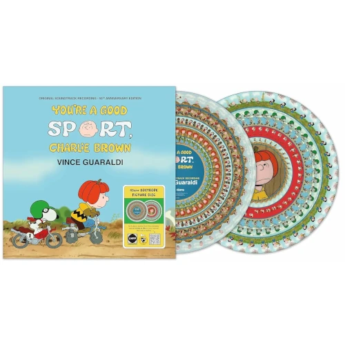 VINCE GUARALDI / ヴィンス・ガラルディ / YOU'RE A GOOD SPORT, CHARLIE BROWN (45 RPM ZOETROPE VINYL) (LP)