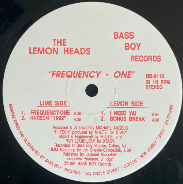LEMON HEADS / FREQUENCY - ONE