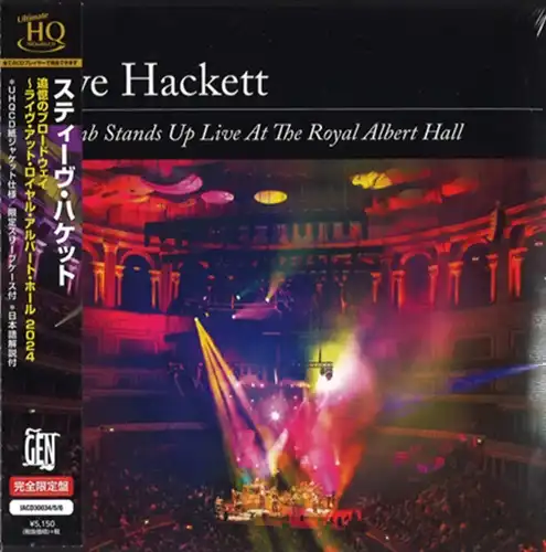 STEVE HACKETT / スティーヴ・ハケット / THE LAMB STANDS UP LIVE AT THE ROYAL ALBERT HALL / 追憶のブロードウェイ～ライヴ･アット･ロイヤル･アルバート･ホール 2024（2UHQCD+Blu-ray）
