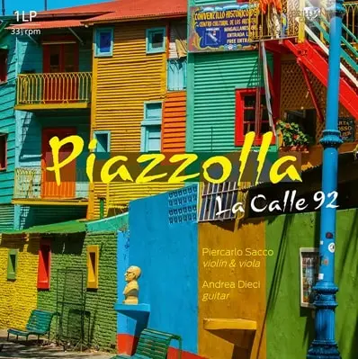 PIERCARLO SACCO & ANDREA DIECI / ピエルカルロ・サッコ & アンドレア・ディエチ / PIAZZOLLA:LA CALLE '92 (LP)