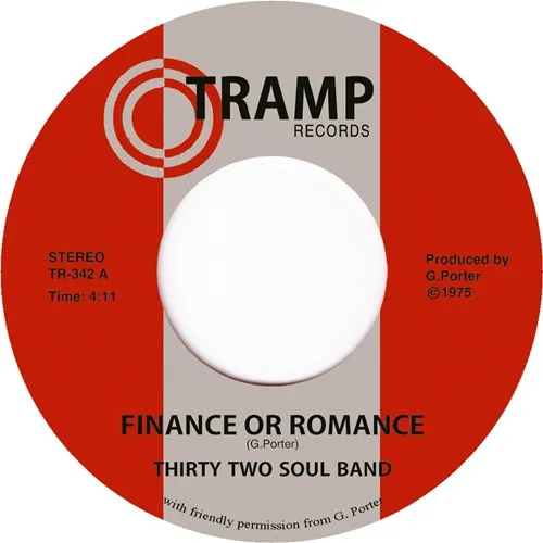 THIRTY TWO SOUL BAND / FINANCE OR ROMANCE / BODY WAVE