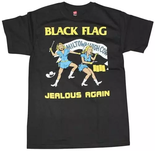 BLACK FLAG / ブラック・フラッグ / XL/JEALOUS AGAIN T-SHIRT (BLACK)