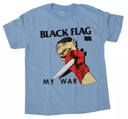 BLACK FLAG / ブラック・フラッグ / M/MY WAR T-SHIRT (BLUE)