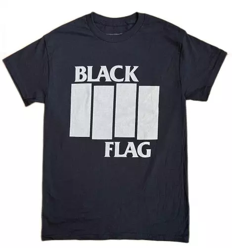 BLACK FLAG / ブラック・フラッグ / M/BARS & LOGO T-SHIRT (BLACK)