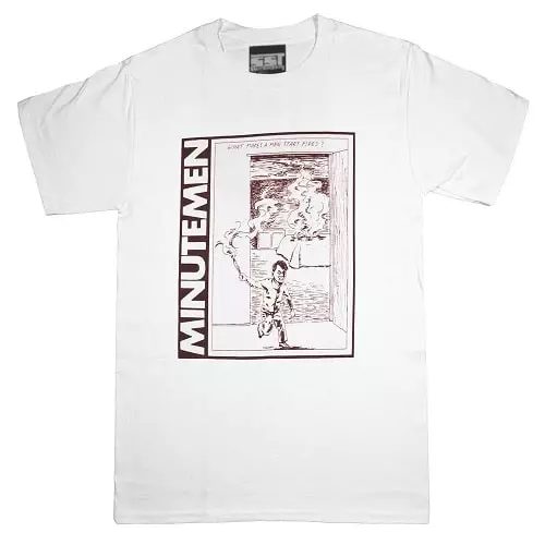 MINUTEMEN / ミニットメン / XL/WHAT MAKES A MAN START FIRES T-SHIRT