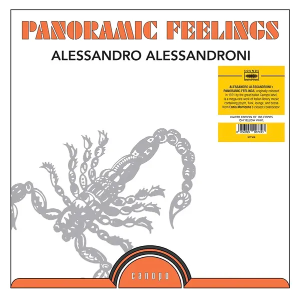 ALESSANDRO ALESSANDRONI / アレッサンドロ・アレッサンドローニ / PANORAMIC FEELINGS (YELLOW VINYL)