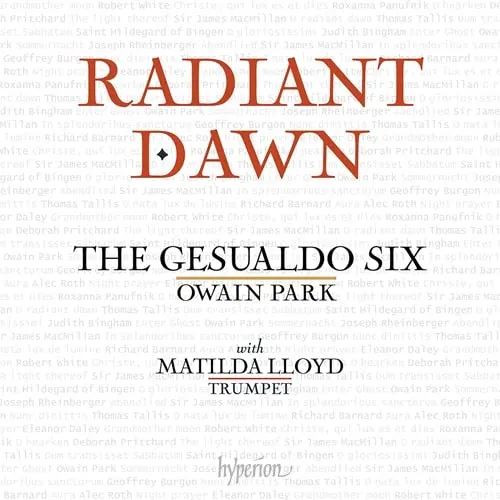 THE GESUALDO SIX / ジェズアルド・シックス / ALEX ROTH:NIGHT PRAYER - RADIANT DAWN / RADIANT DAWN