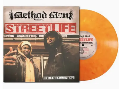 METHOD MAN x STREET LIFE / STREET EDUCATION (LP) (ORANGE VINYL)