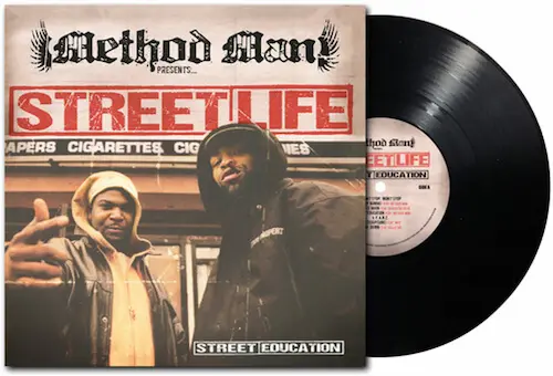 METHOD MAN x STREET LIFE / STREET EDUCATION (LP) (BLACK VINYL)
