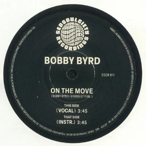BOBBY BYRD / ボビー・バード / ON THE MOVE