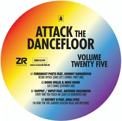 V.A.(ATTACK THE DANCEFLOOR) / ATTACK THE DANCEFLOOR 25 (FEAT DAVE LEE & GROOVE ASSASSIN REMIXES) (12")