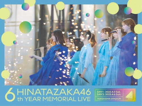 Hinatazaka46 / 日向坂46 / 6周年記念MEMORIAL LIVE ～6回目のひな誕祭～ in 横浜スタジアム -DAY1 & DAY2-（完全生産限定盤 3Blu-ray）