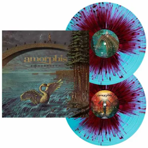 AMORPHIS / アモルフィス / BORDERLAND ("THE CIRCLE" SPLATTER TURQUOISE+RED+BLACK VINYL)