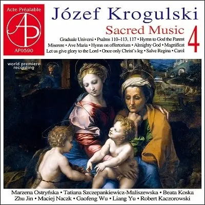 MARZENA OSTRYNSKA / マルゼナ・オストリンスカ / KROGULSKI:SACRED MUSIC VOL.4