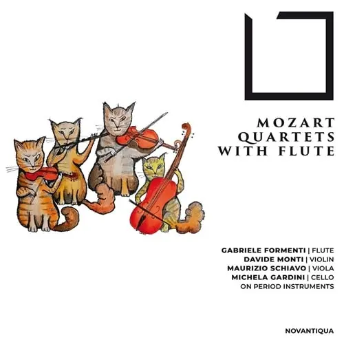 GABRIELE FORMENTI / ガブリエレ・フォルメンティ / MOZART:FLUTE QUARTETS