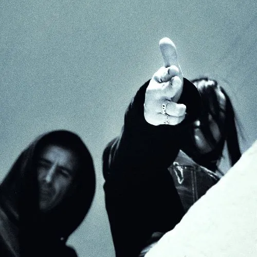 CRUSHED / NO SCOPE [LP - BLACK]