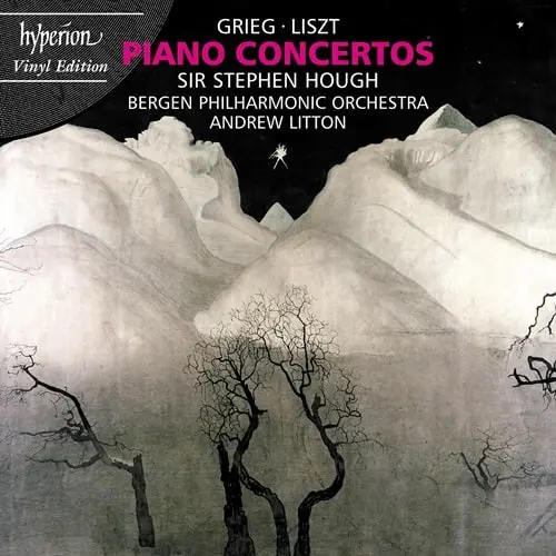 STEPHEN HOUGH / スティーヴン・ハフ / LISZT:PIANO CONCERTO NO.1/GRIEG:PIANO CONCERO (LP)