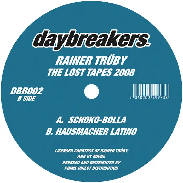 RAINER TRUEBY / レイナー・トゥルービー / LOST TAPES 2008